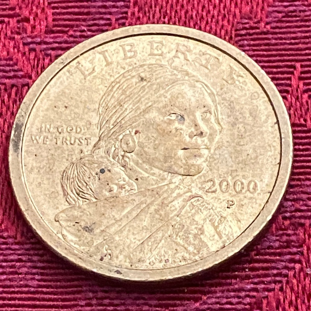 Vintage 2000 P Sacagawea Dollar Coin